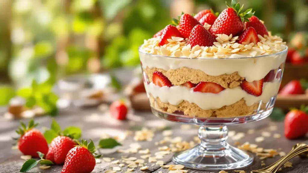 Een minder zoete aardbeien-tiramisu? Ontdek de truc van Julie Andrieu die alles verandert