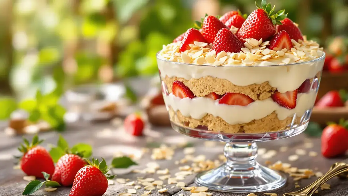 Een minder zoete aardbeien-tiramisu? Ontdek de truc van Julie Andrieu die alles verandert