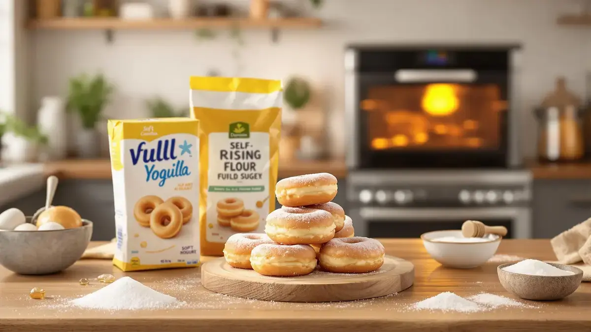 Heerlijke donuts maken was nog nooit zo eenvoudig met dit recept van twee ingrediënten