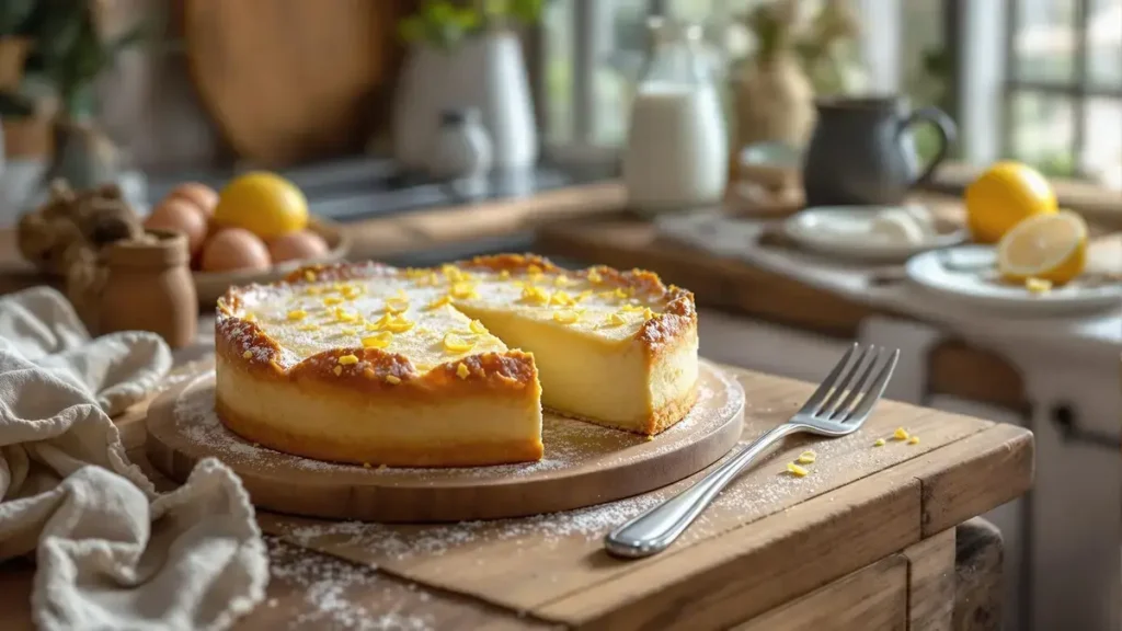 Mis deze simpele en heerlijke kwarktaartrecept niet, dat kan concurreren met de traditionele yoghurtcake