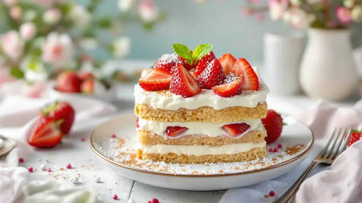 Transformeer je tiramisu met aardbeien door het mascarpone te vervangen door een verrassend en licht ingrediënt